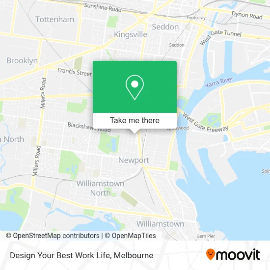 Mapa Design Your Best Work Life