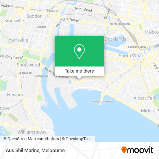 Aus Shil Marine map