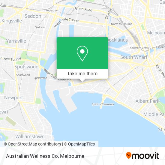 Australian Wellness Co map