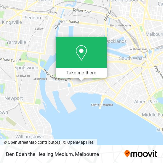 Ben Eden the Healing Medium map