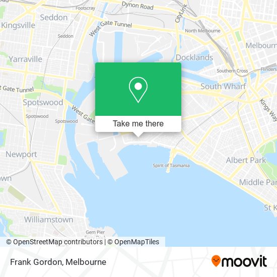 Frank Gordon map