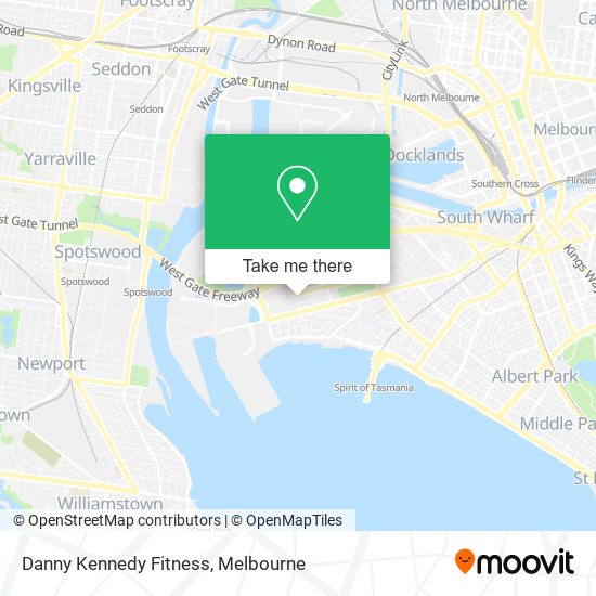 Danny Kennedy Fitness map