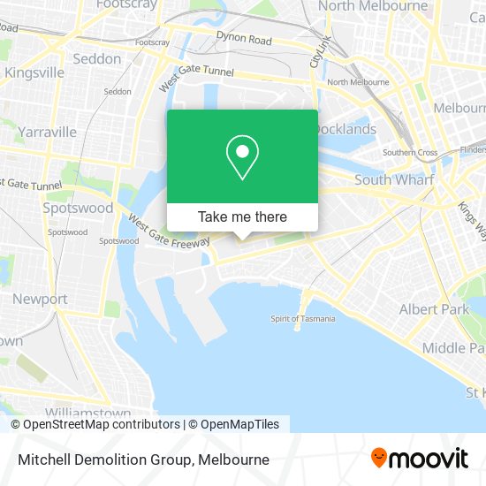 Mitchell Demolition Group map