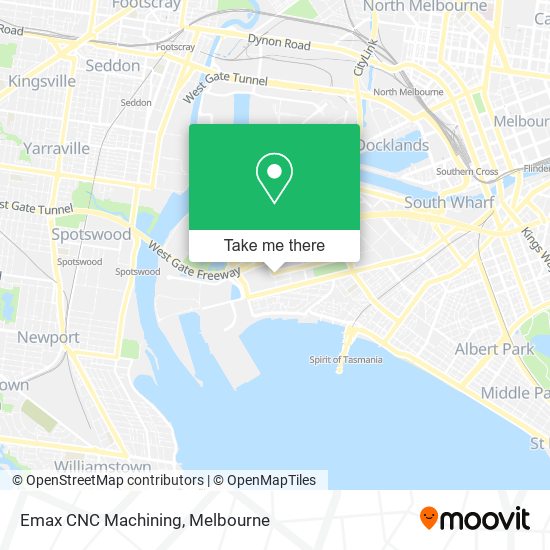 Emax CNC Machining map