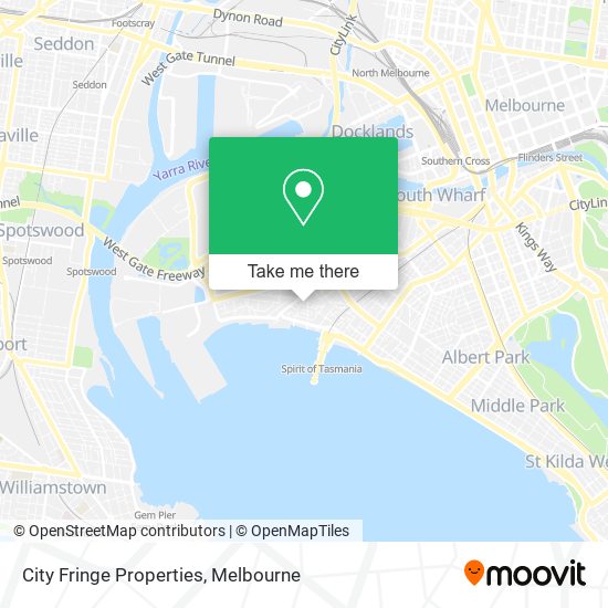 City Fringe Properties map