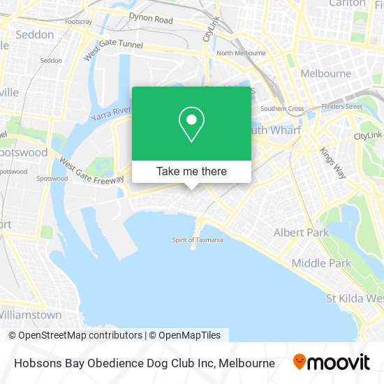 Hobsons Bay Obedience Dog Club Inc map