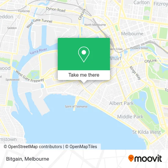 Mapa Bitgain