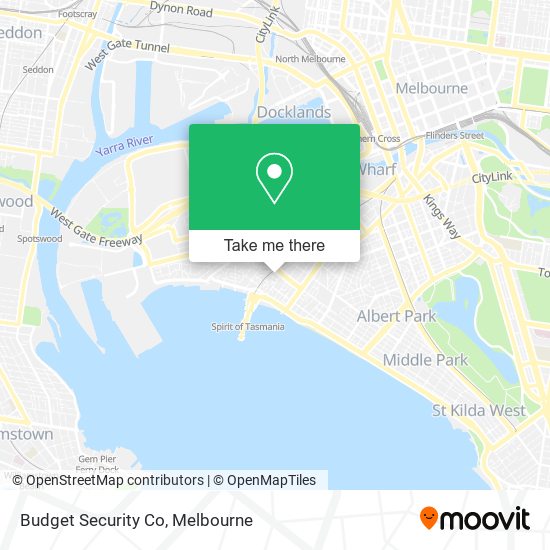 Budget Security Co map