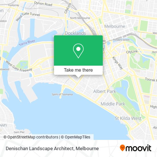 Denischan Landscape Architect map