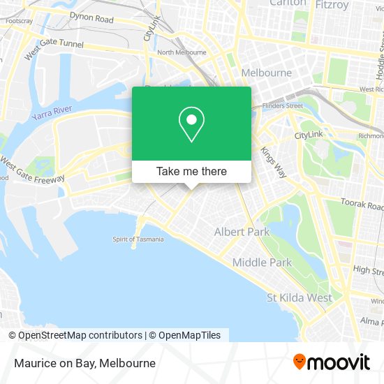 Maurice on Bay map