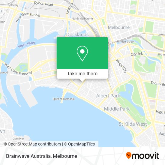 Mapa Brainwave Australia