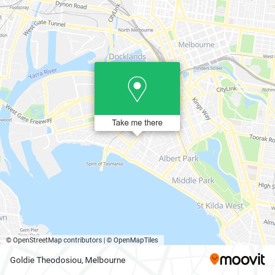 Goldie Theodosiou map