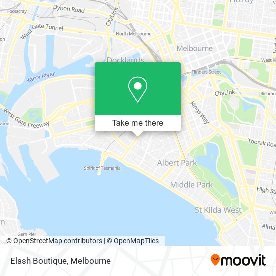Elash Boutique map