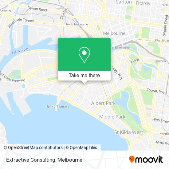 Extractive Consulting map