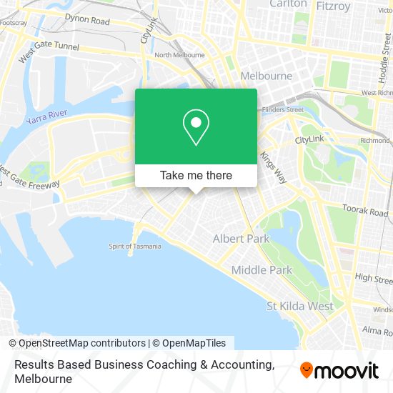 Results Based Business Coaching & Accounting map