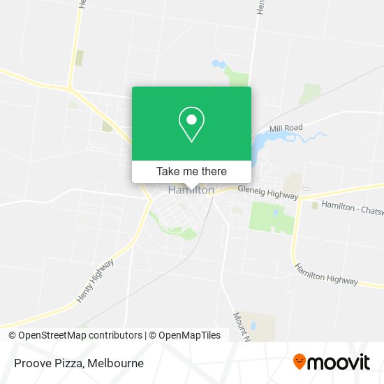 Proove Pizza map