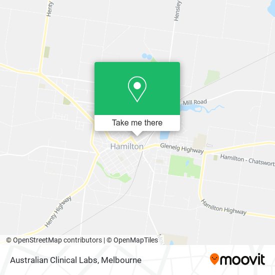 Mapa Australian Clinical Labs