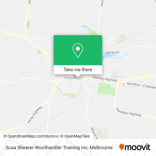 Mapa Scaa Shearer Woolhandler Training Inc