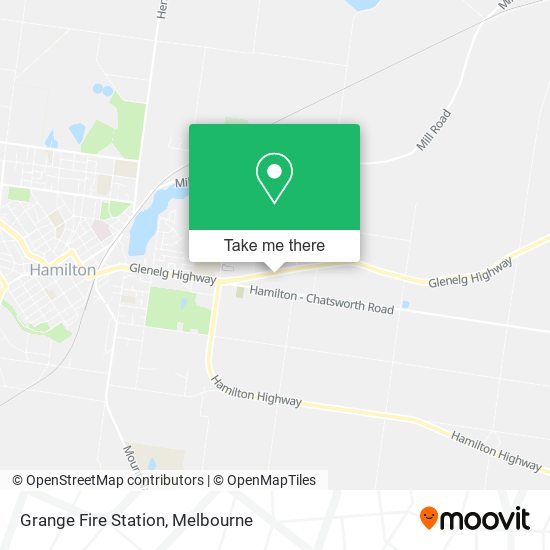 Grange Fire Station map