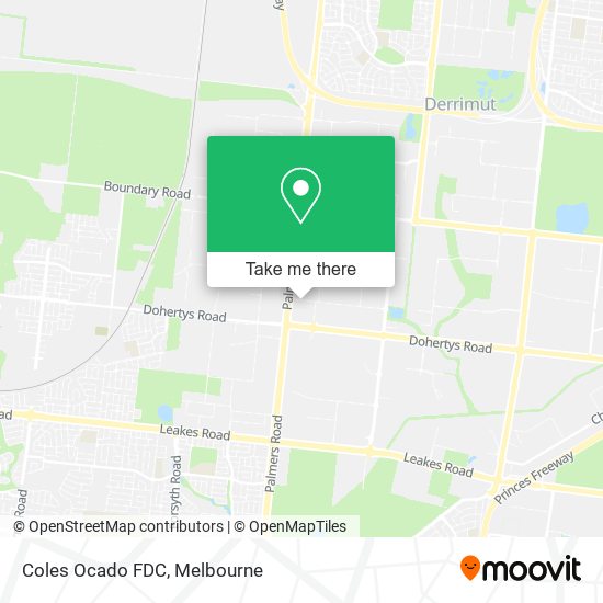Coles Ocado FDC map