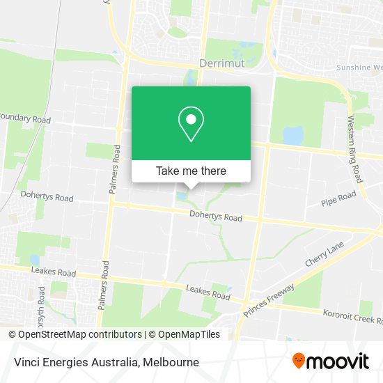 Vinci Energies Australia map