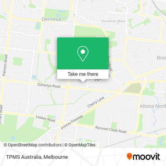 TPMS Australia map