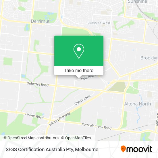 Mapa SFSS Certification Australia Pty