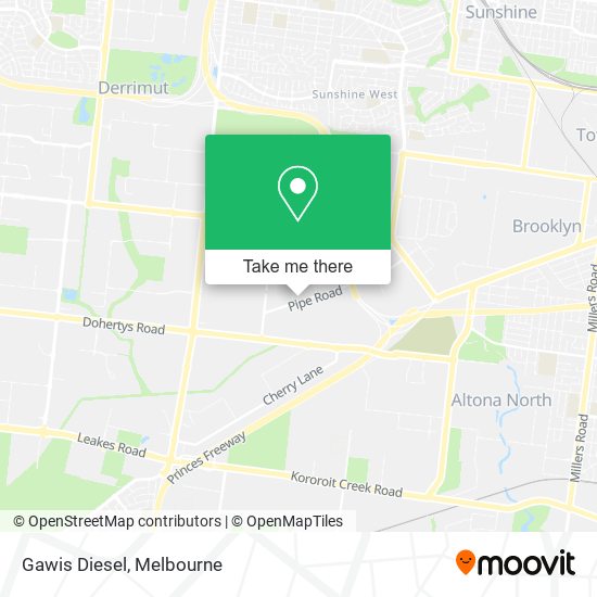 Gawis Diesel map