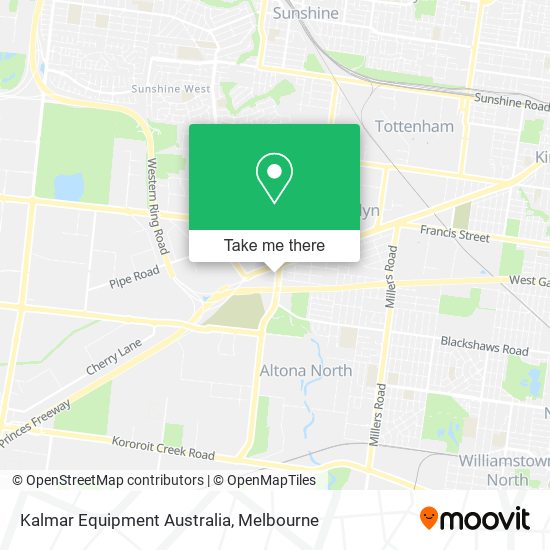 Kalmar Equipment Australia map