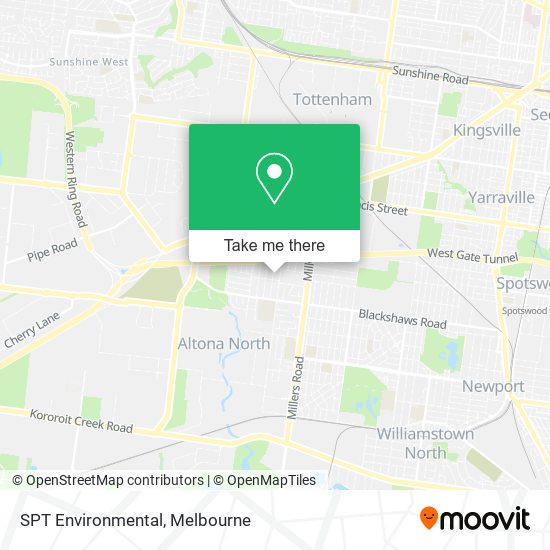 SPT Environmental map