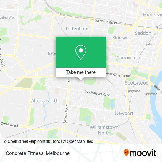 Concrete Fitness map