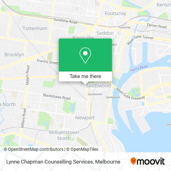 Lynne Chapman Counselling Services map