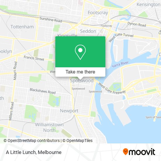 A Little Lunch map