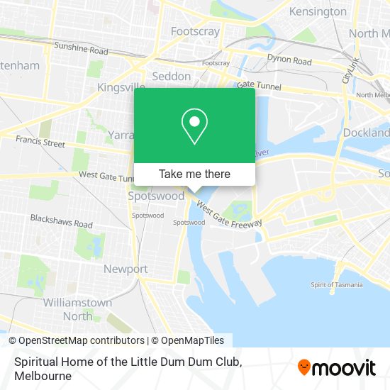Spiritual Home of the Little Dum Dum Club map