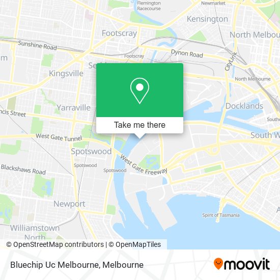 Bluechip Uc Melbourne map