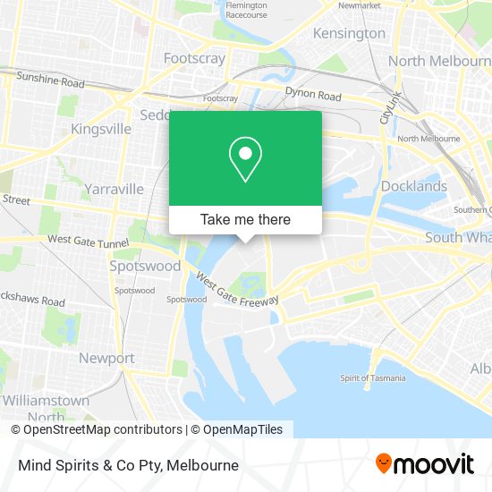 Mind Spirits & Co Pty map