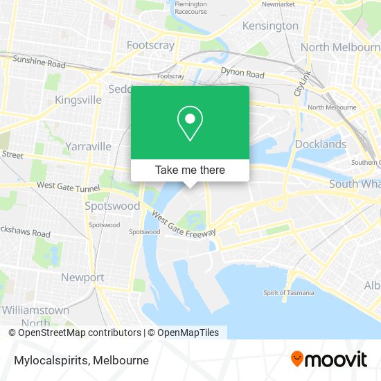 Mylocalspirits map