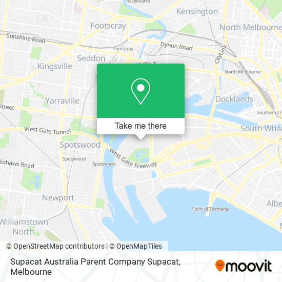 Supacat Australia Parent Company Supacat map