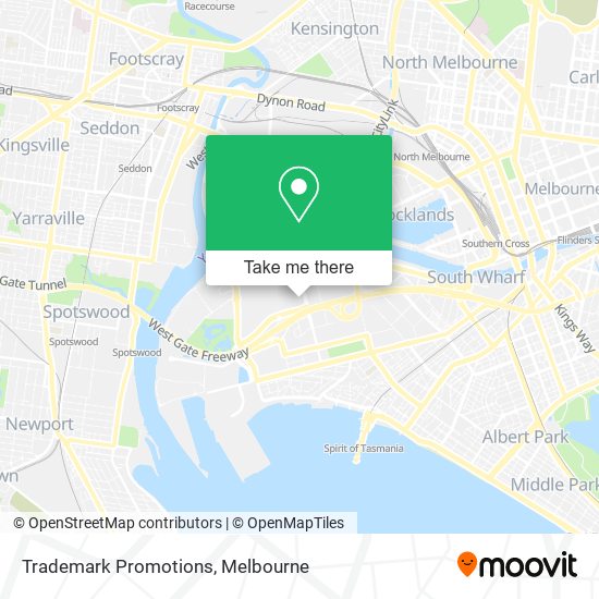 Trademark Promotions map