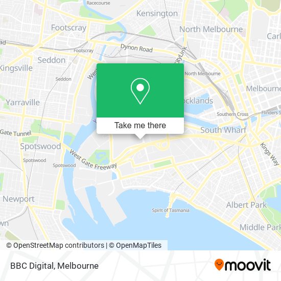 BBC Digital map