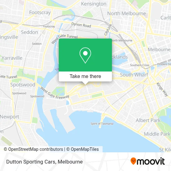 Mapa Dutton Sporting Cars