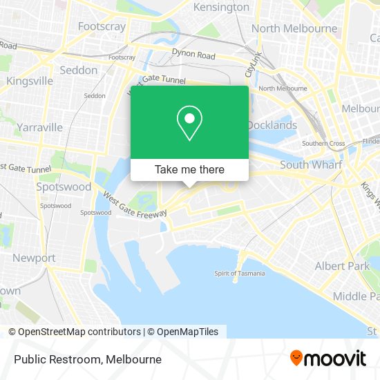 Public Restroom map