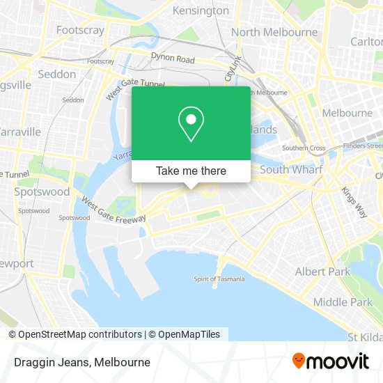 Draggin Jeans map