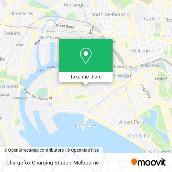 Chargefox Charging Station map