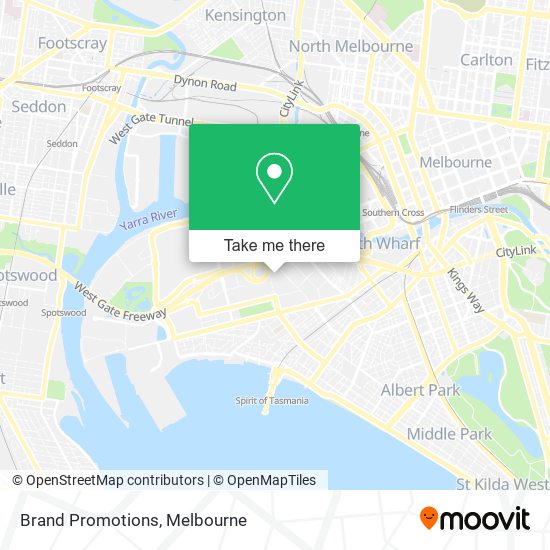 Brand Promotions map