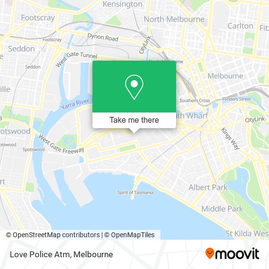 Love Police Atm map