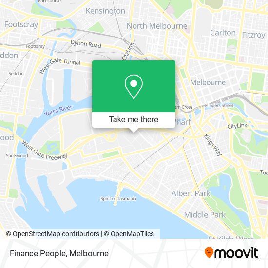 Finance People map