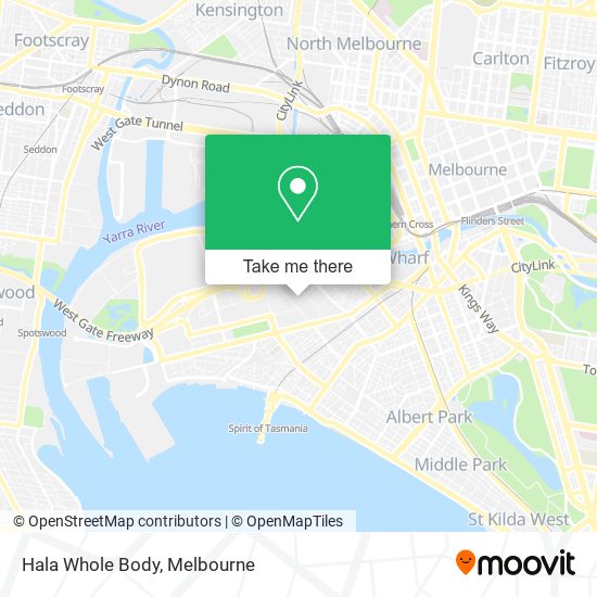 Hala Whole Body map