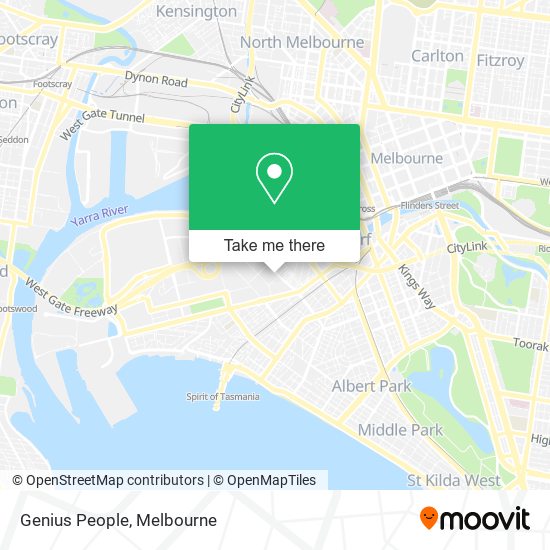 Genius People map