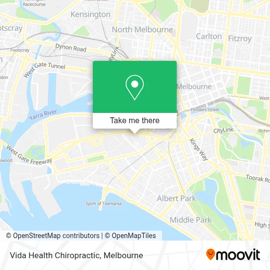 Mapa Vida Health Chiropractic